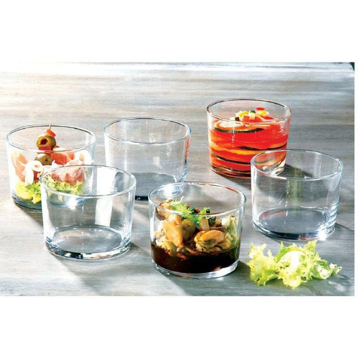 Lot de 6 Verres à Tapas 23cl en Verre Transparent Réception