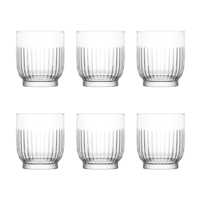 Lot de 6 Gobelets Nagoya Forme Basse 33cl en Verre