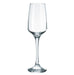 Lot de 3 Flûtes à Champagne 23cl Florence en Verre Transparent