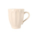 Lot de 6 Mugs Bistrot 280ml en Faïence Crème