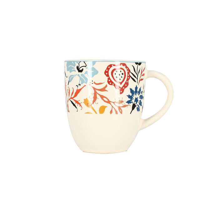 Lot de 6 Mugs Jaipur 350ml en Grès